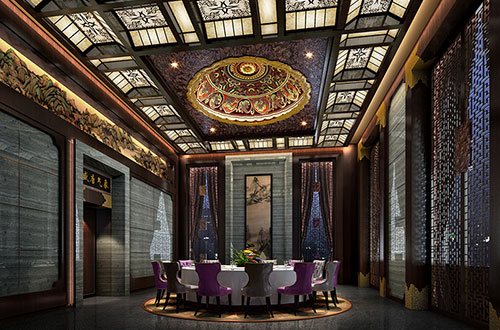 阿瓦提低调奢华的新中式酒店设计效果图